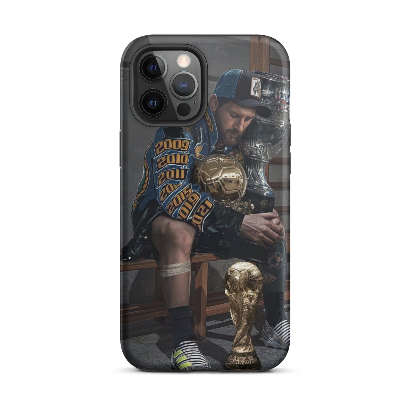 IPhone Case Lionel Messi Kobe Bryant Edition World Cup Ballon D'Or Copa America Champion 2022