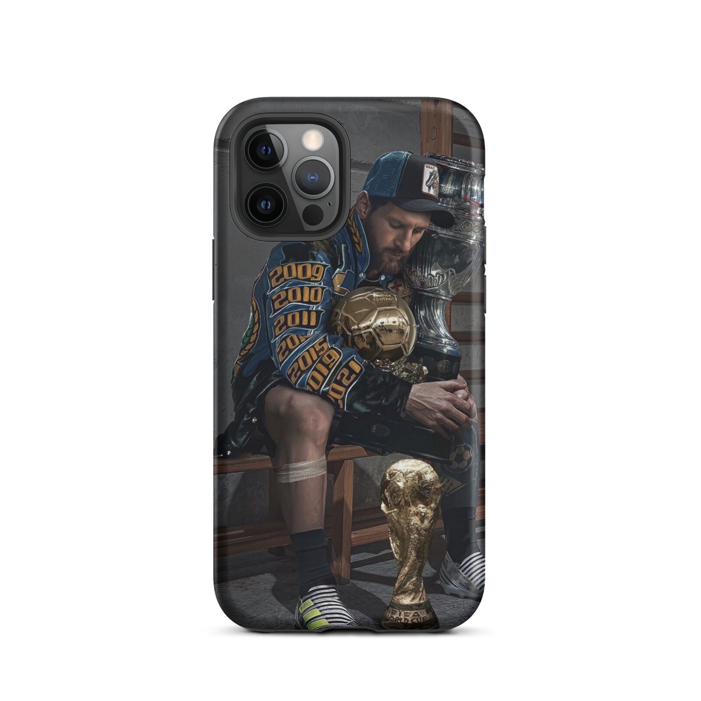 IPhone Case Lionel Messi Kobe Bryant Edition World Cup Ballon D'Or Copa America Champion 2022