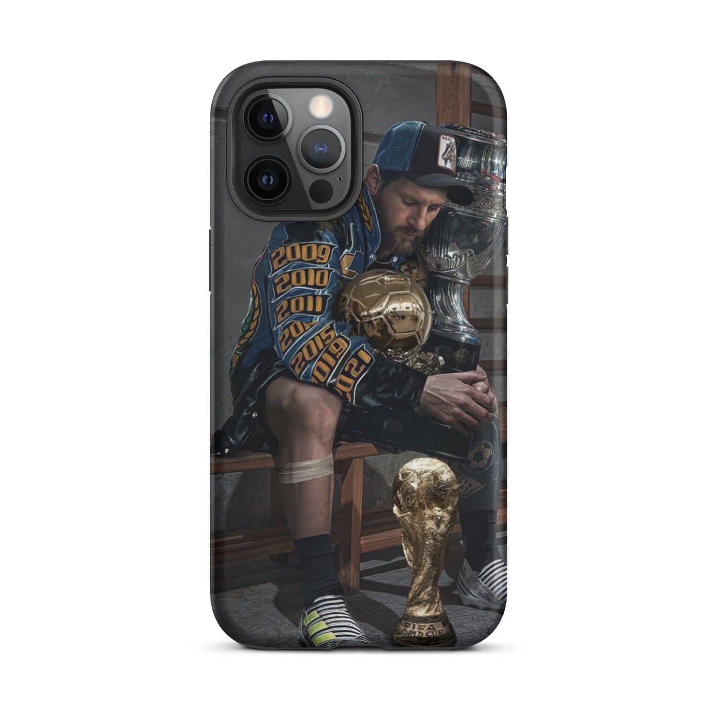 IPhone Case Lionel Messi Kobe Bryant Edition World Cup Ballon D'Or Copa America Champion 2022