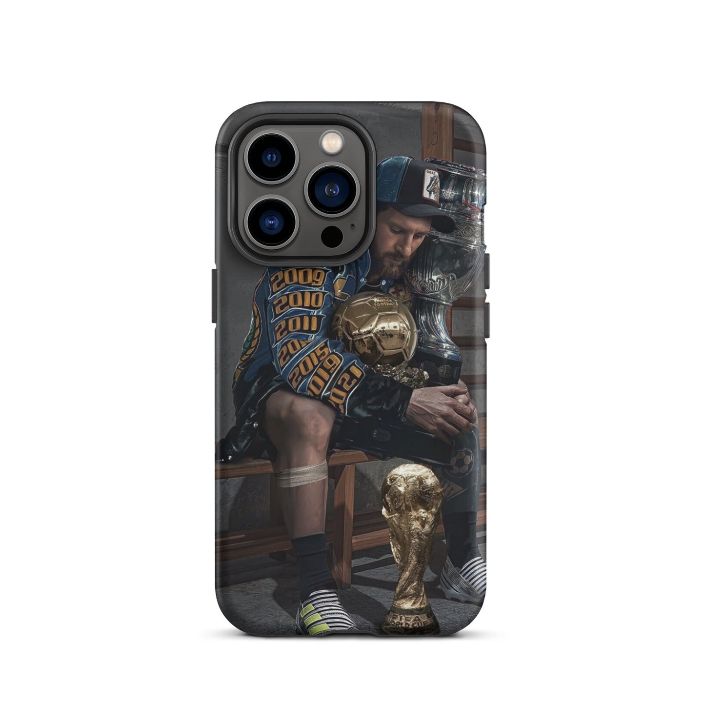 IPhone Case Lionel Messi Kobe Bryant Edition World Cup Ballon D'Or Copa America Champion 2022