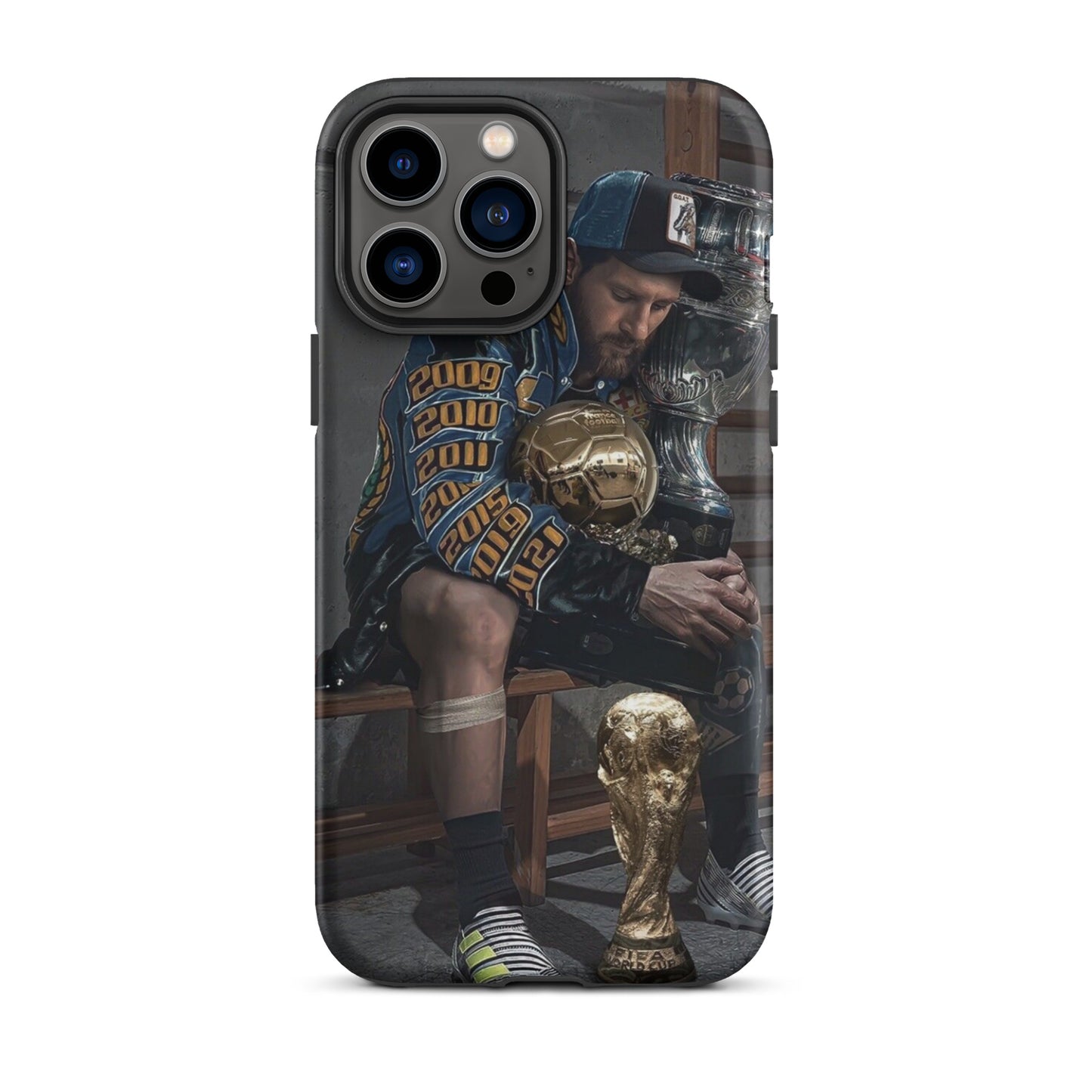 IPhone Case Lionel Messi Kobe Bryant Edition World Cup Ballon D'Or Copa America Champion 2022